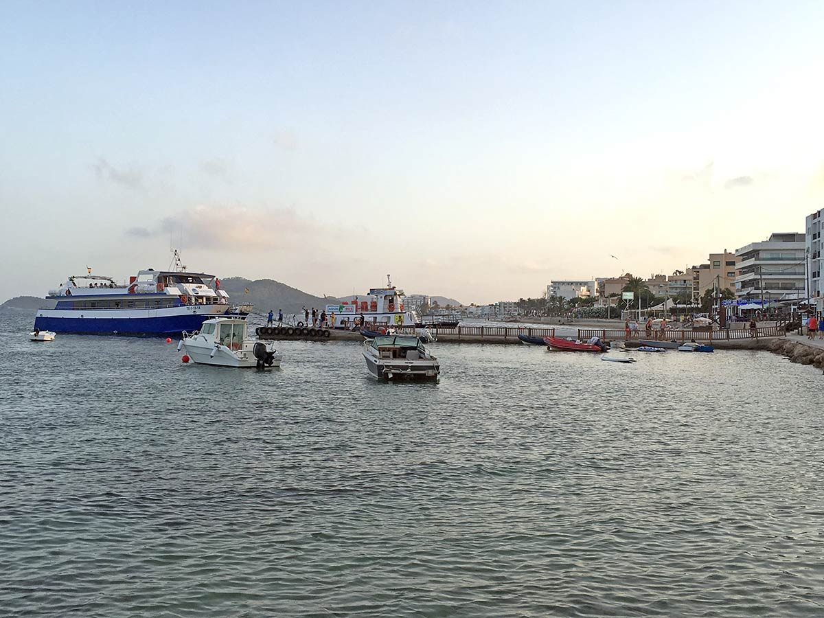 Taxi boat Ibiza 