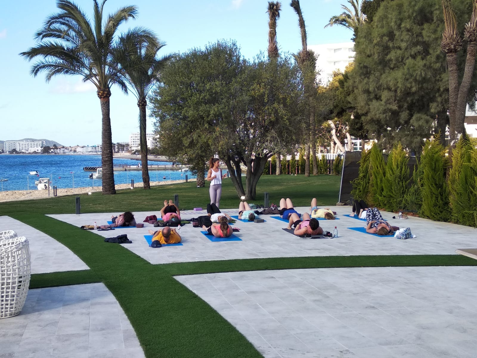 Novedades Hotel Torre del Mar: yoga en Ibiza